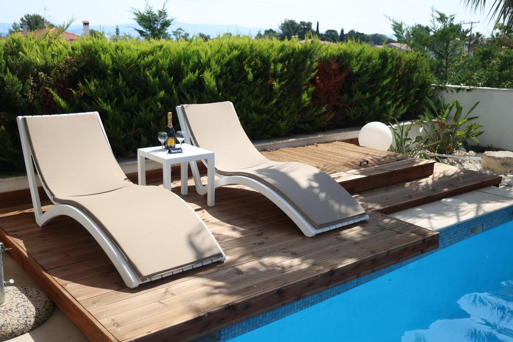 Villa Douglas - Private Pool, Bbq, 4Bdrms, View Pefkochori Ngoại thất bức ảnh